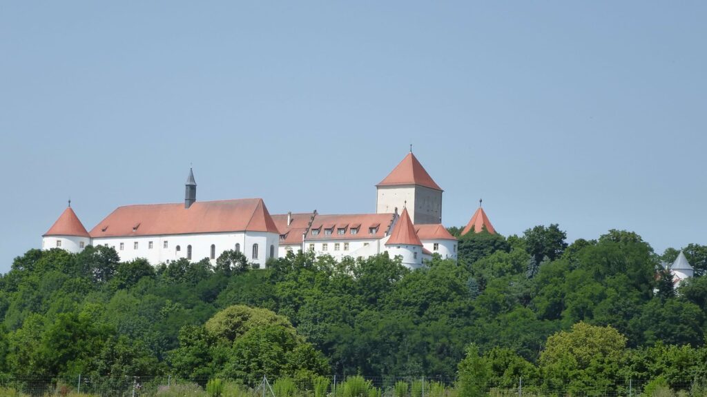 Schloss Wörth roof structures